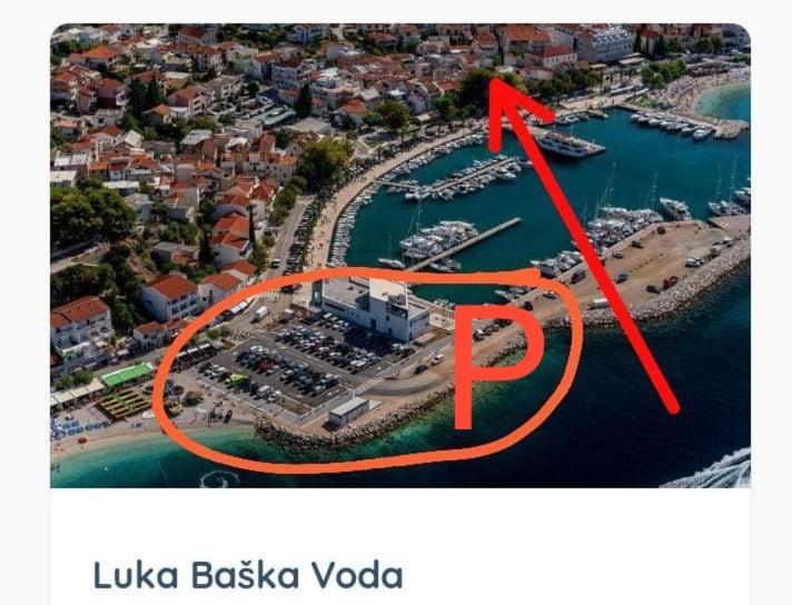 Apartment Narda Baska Voda Ngoại thất bức ảnh